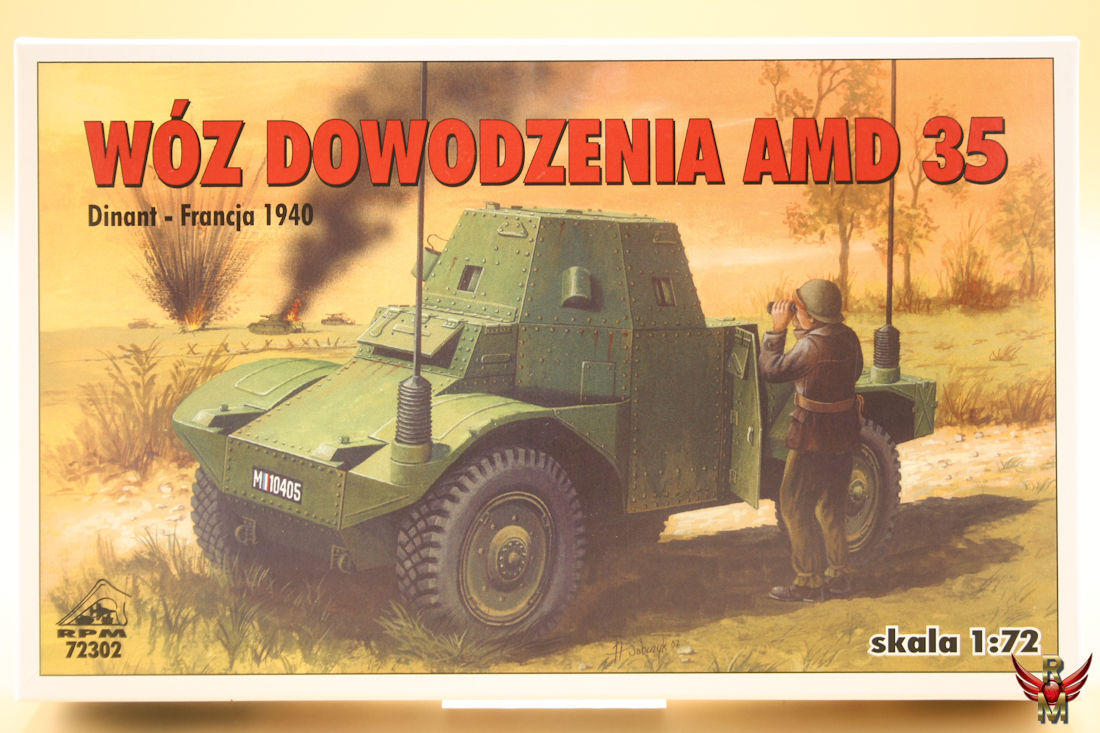 RPM 1/72 Wóz dowodzenia AMD 35 command vehicle AMD 35