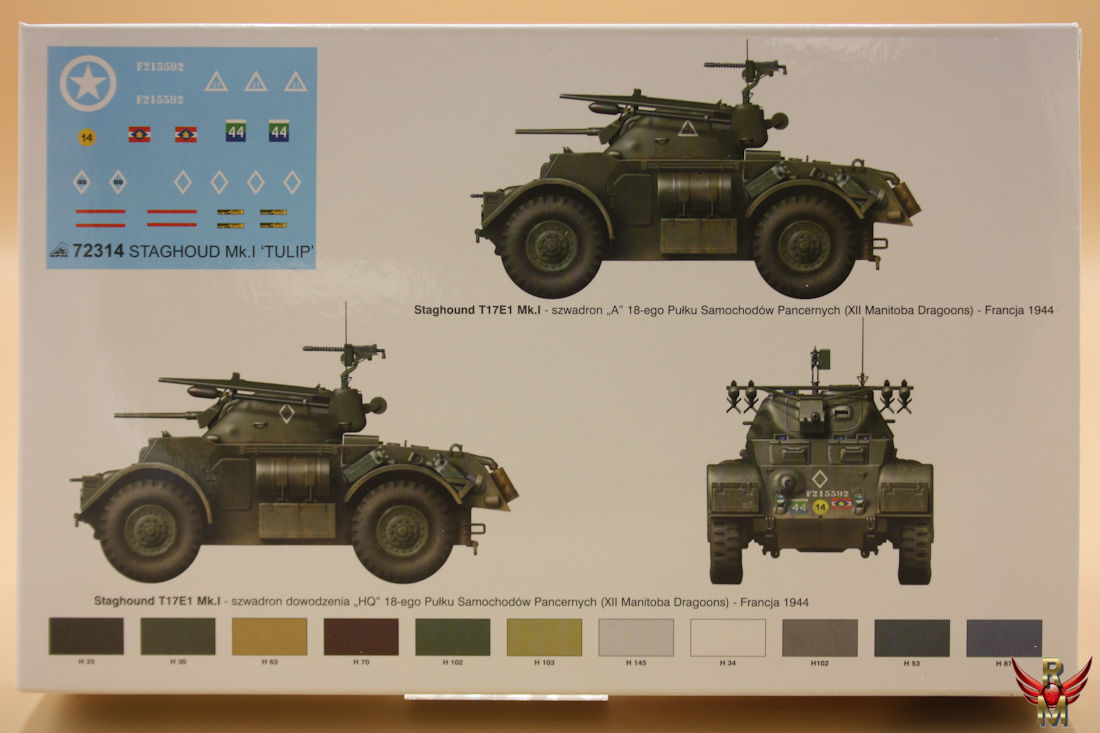 RPM 1/72 Staghound Mk I Tulip France 1944