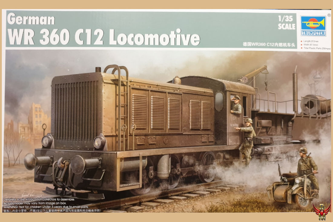 Trumpeter 1/35 German WR 360 C12 Locomotive