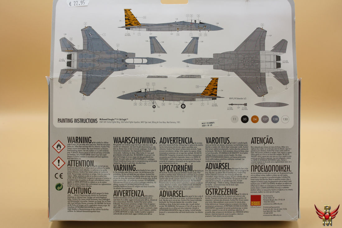 Airfix 1/72 McDonnell Douglas F-15A Eagle Starter Set