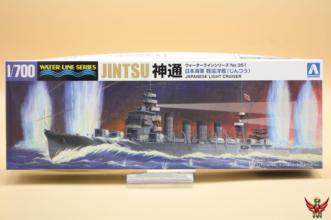 Aoshima 1/700 Japanese Light Cruiser Jintsu water line series