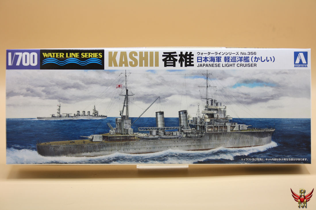 Aoshima 1/700 Japanese Light Cruiser Kashii water line series