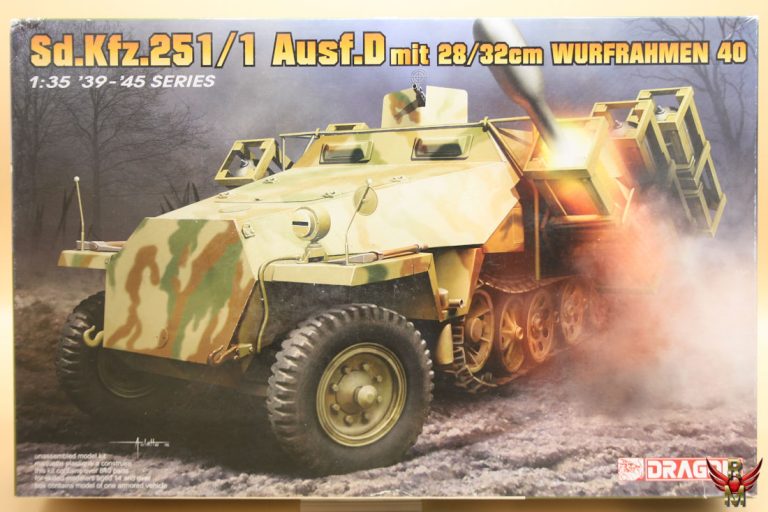 Dragon 1/35 Sd Kfz 251 Ausf D with 28/32cm Wurfrahmen 40
