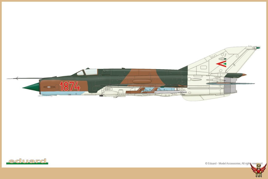 Eduard 1/48 MiG-21BIS ProfiPack