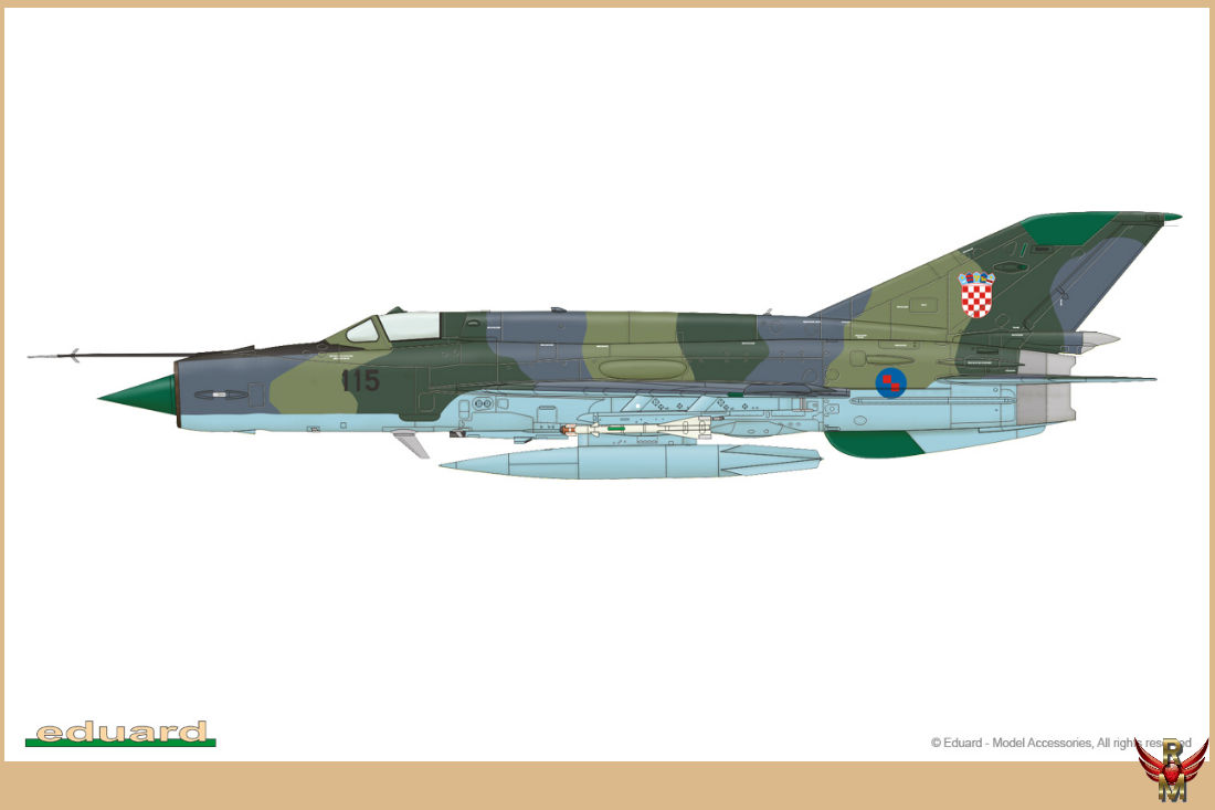 Eduard 1/48 MiG-21BIS ProfiPack
