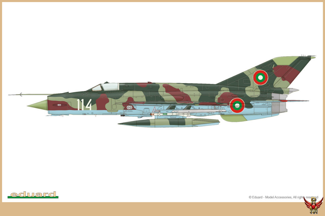 Eduard 1/48 MiG-21BIS ProfiPack