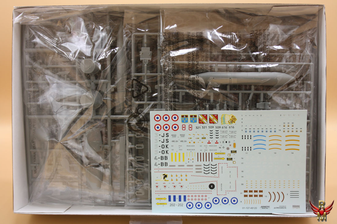 Kinetic 1/48 Mirage 2000D with dual GBU-12/22