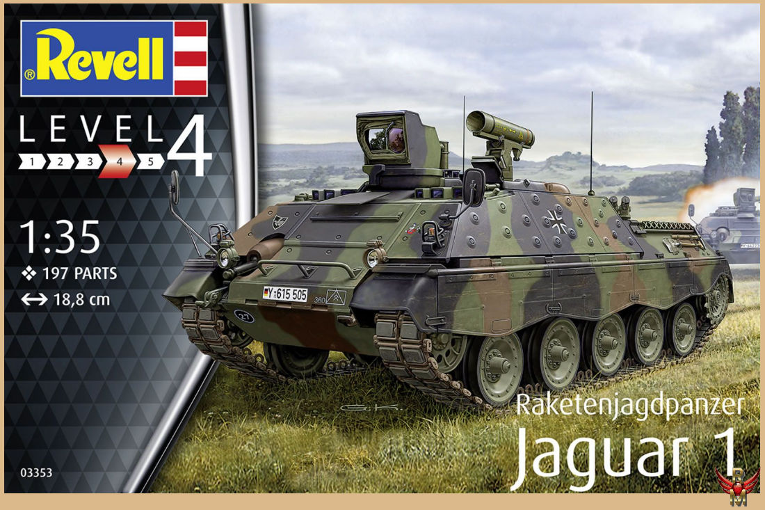 Revell 1/35 Raketenjagdpanzer Jaguar 1
