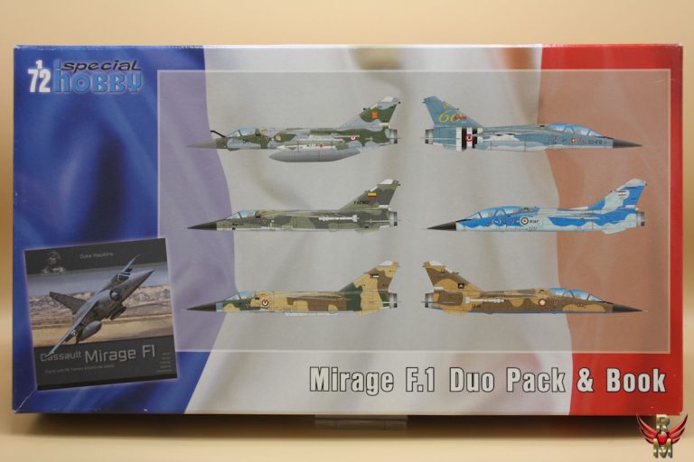Special Hobby 1/72 Mirage F 1 Duo Pack met Boek