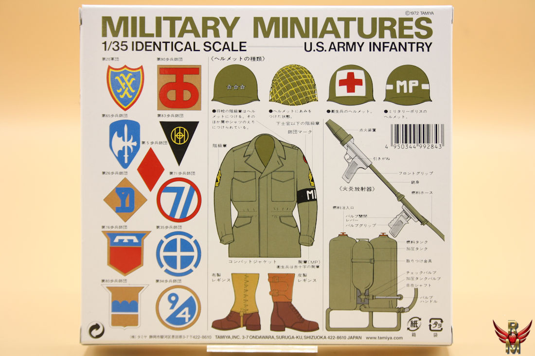 Tamiya 1/35 US Army Infantry