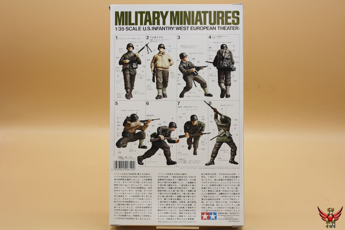 Tamiya 1/35 US Infantry West European Theater