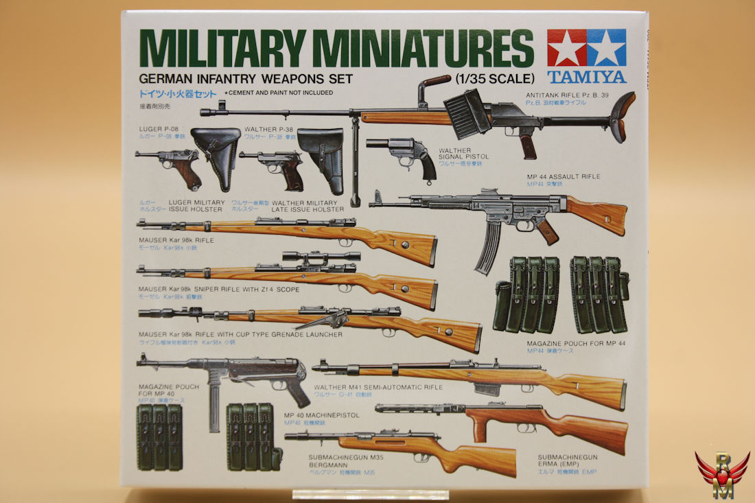 Tamiya 1/35 German Infantry Weapons Set
