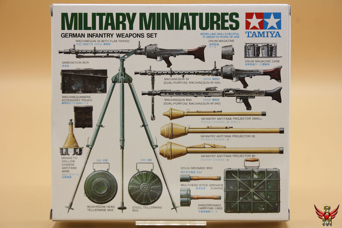Tamiya 1/35 German Infantry Weapons Set