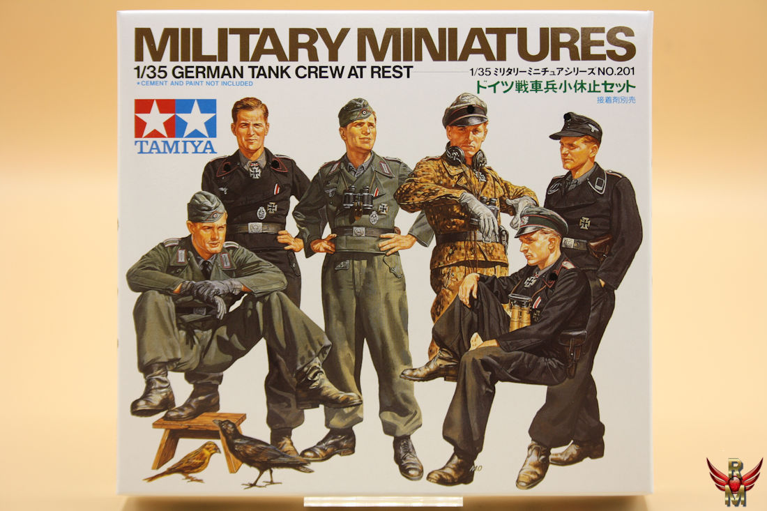 Tamiya 1/35 German Tank Crew at Rest
