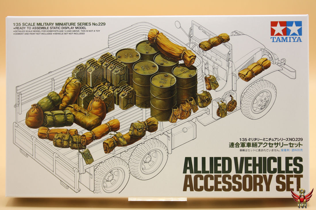 Tamiya 1/35 Allied Vehicles Accessory Set