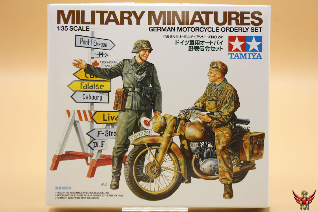 Tamiya 1/35 German Motorcycle Orderly Set