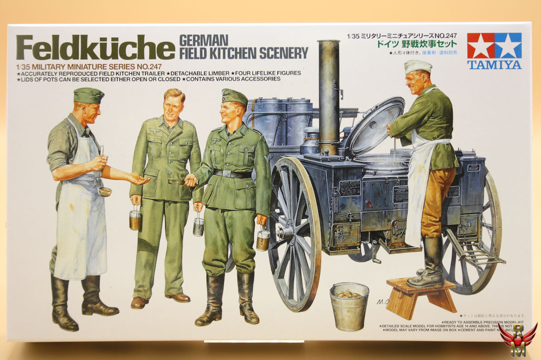 Tamiya 1/35 Feldküche German Field Kitchen Scenery