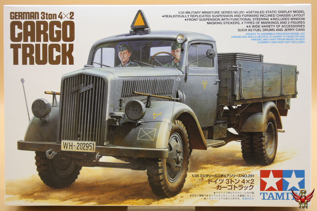 Tamiya 1/35 German 3ton 4x2 Cargo Truck