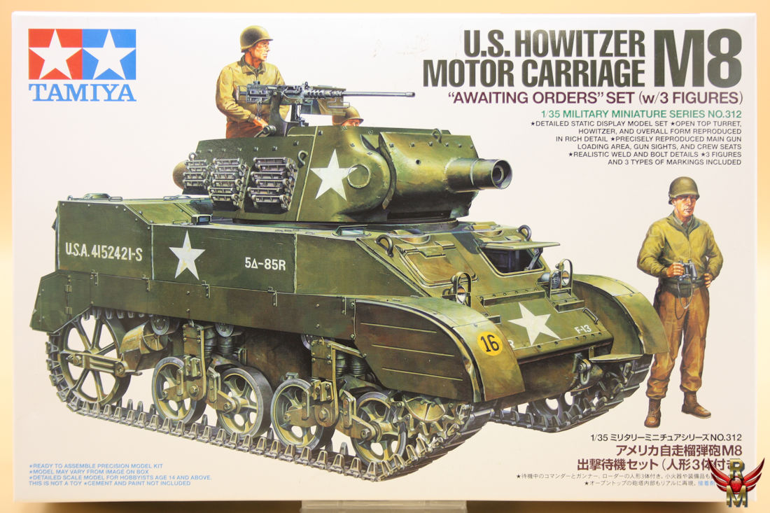 Tamiya 1/35 US Howitzer Motor Carriage M8