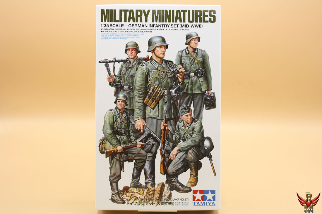 Tamiya 1/35 German Infantry Set Mid WWII