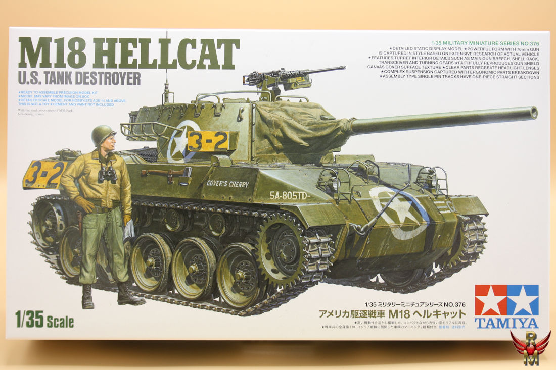 Tamiya 1/35 M18 Hellcat US Tank Destroyer