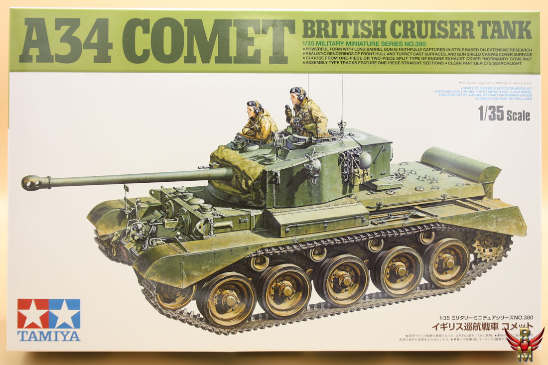 Tamiya 1/35 A34 Comet British Cruiser Tank