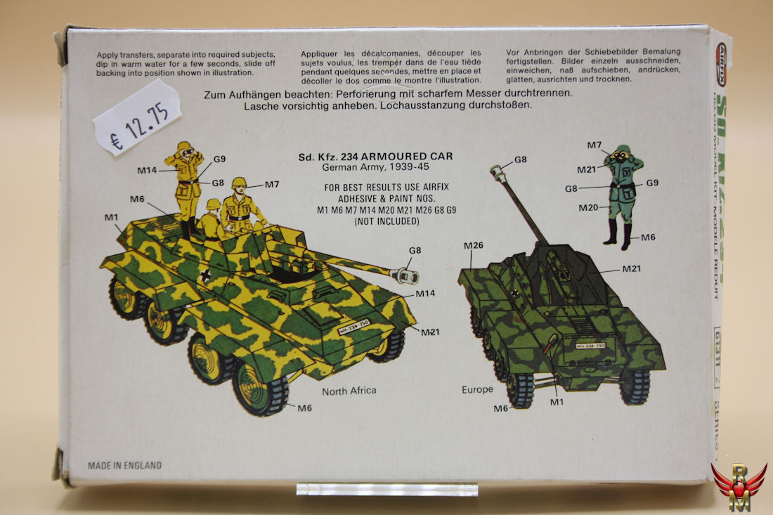 Airfix 1/76 234 Armoured Car