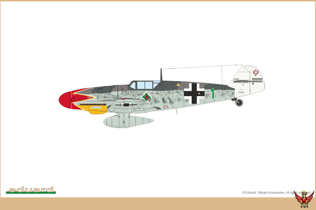 Eduard 1/72 Bf 109G-6 ProfiPack