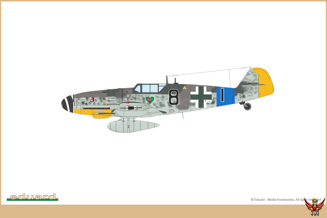 Eduard 1/72 Bf 109G-6 ProfiPack
