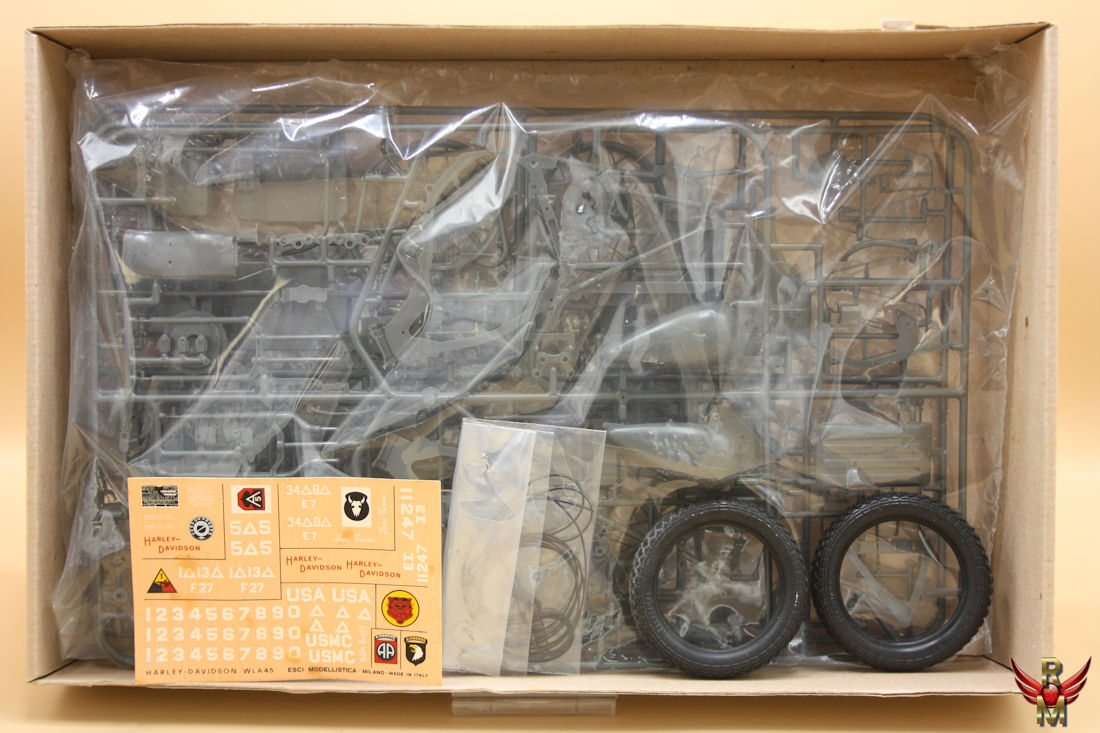 ESCI 1/9 Harley Davidson WLA 45