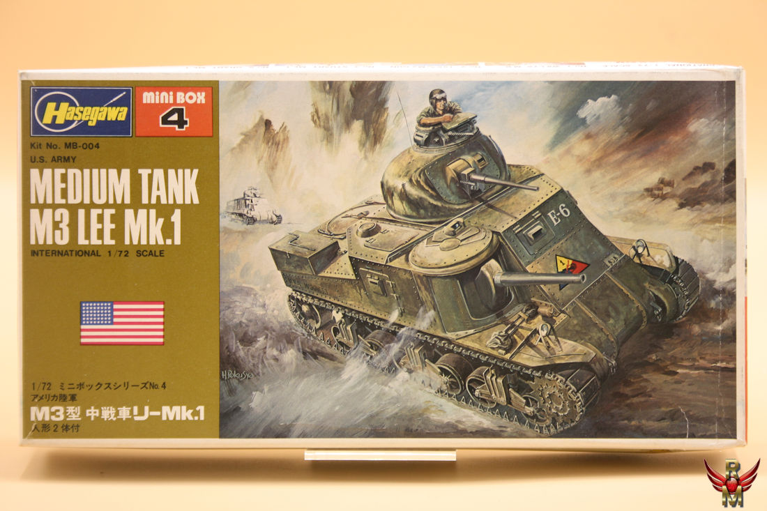 Hasegawa 1/72 Medium Tank M3 Lee Mk1