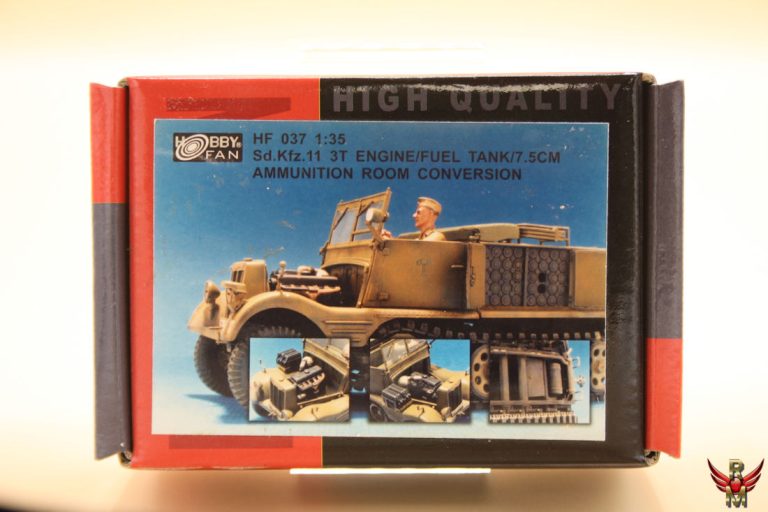 Hobby Fan 1/35 Sd Kfz 11 3T Engine/fuel Tank / 75mm Ammunition Room