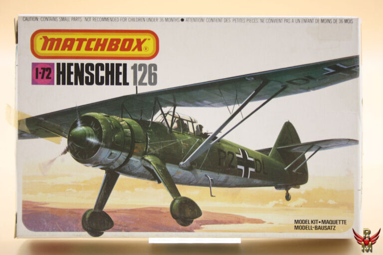Matchbox 1/72 Henschel Hs 126