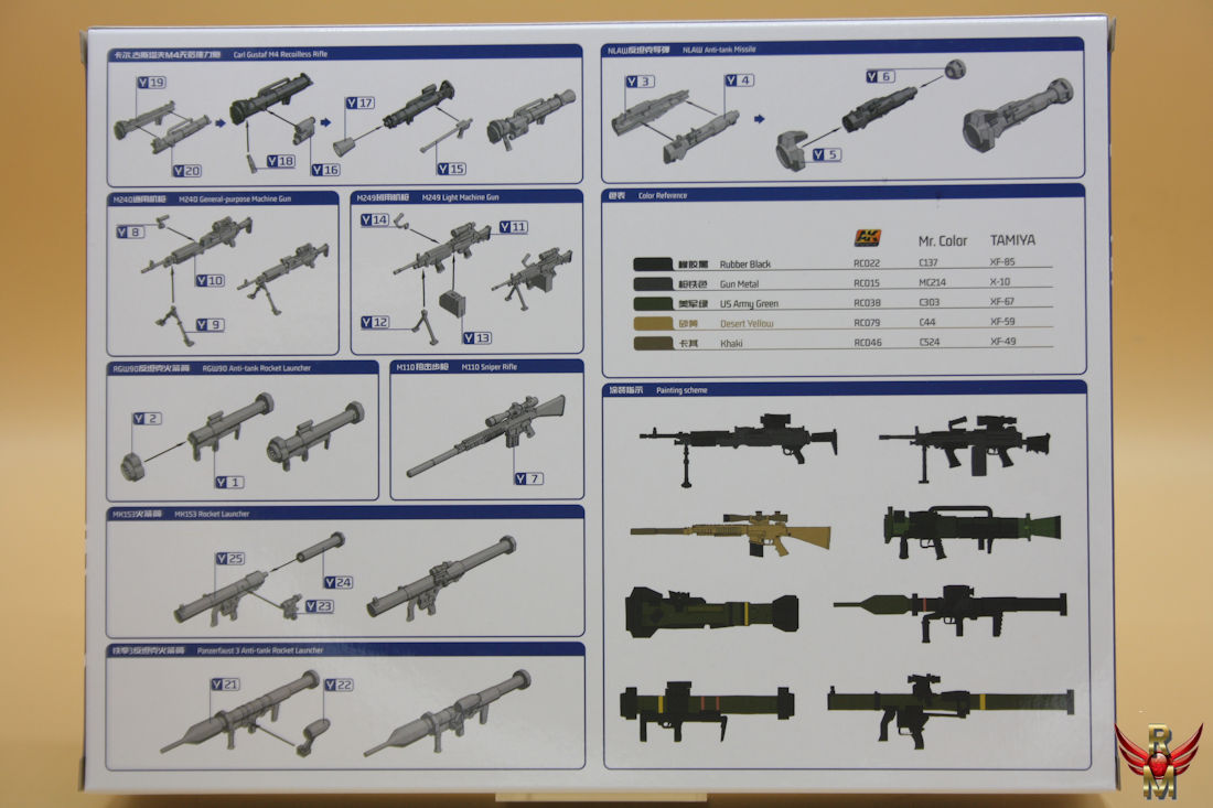 Magic Factory 1/35 NATO Individual Weapon Set B