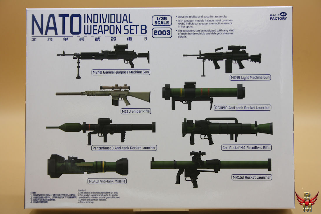 Magic Factory 1/35 NATO Individual Weapon Set B
