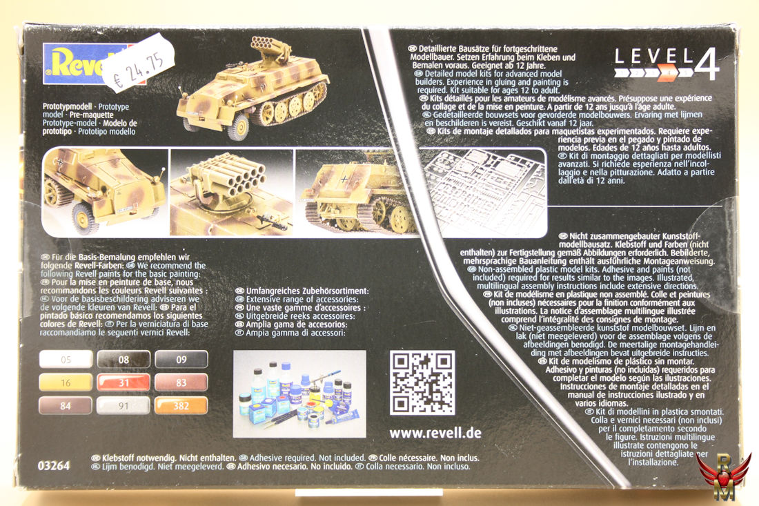 Revell 1/72 sWS with 15cm Panzerwerfer 42