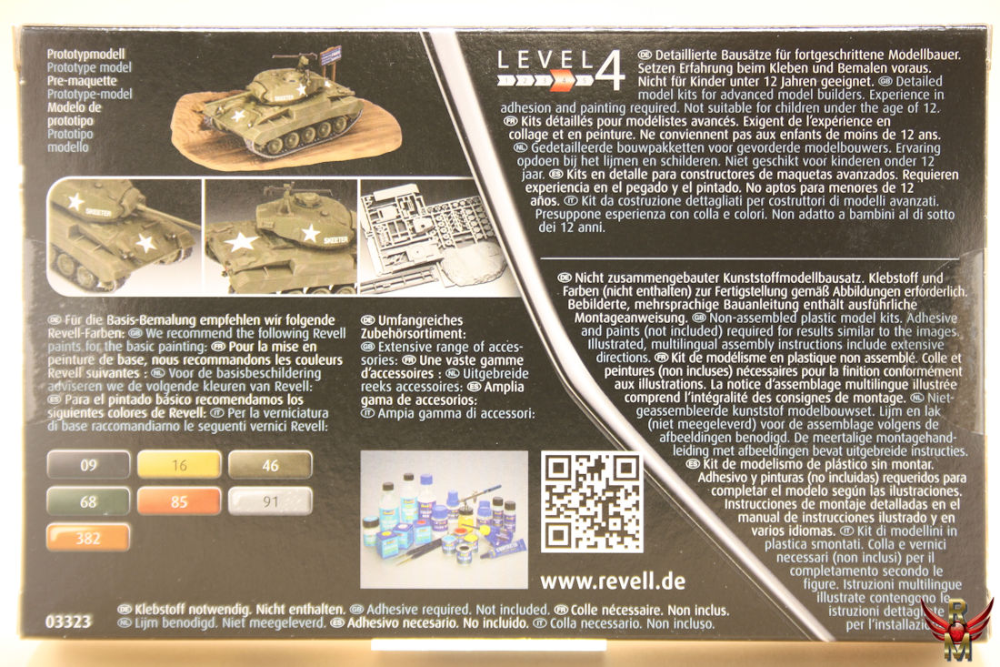 Revell 1/76 M24 Chaffee