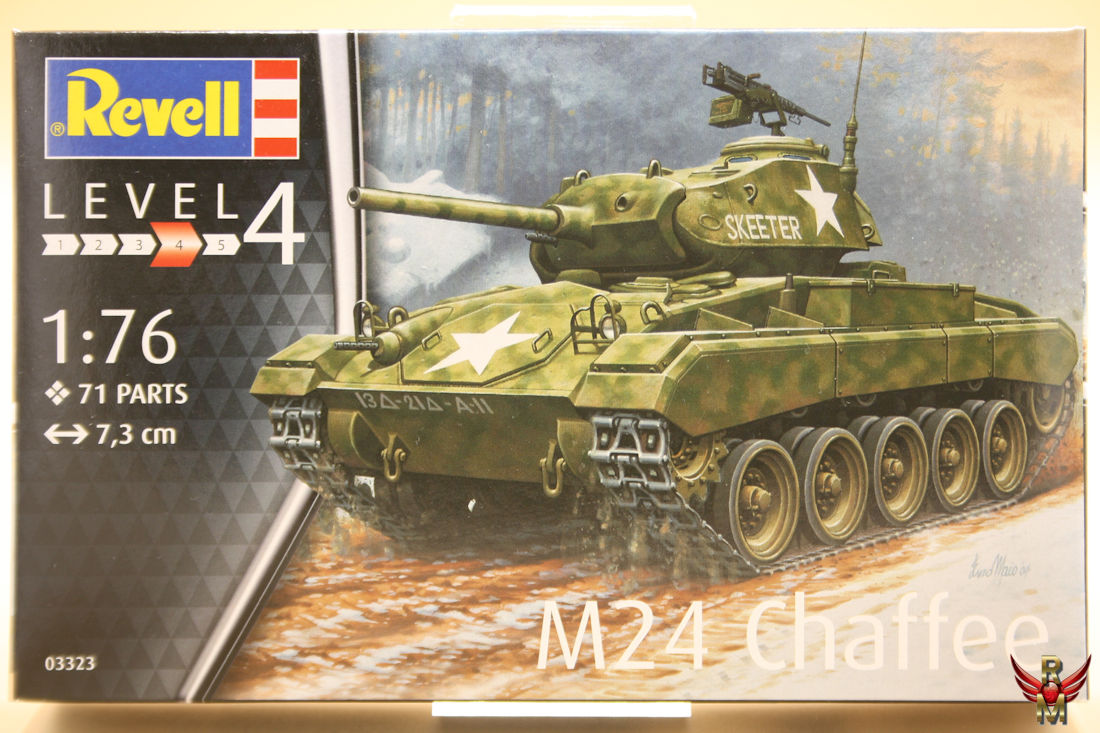 Revell 1/76 M24 Chaffee