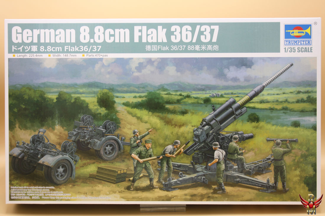 Trumpeter 1/35 German 88mm FlaK 36/37