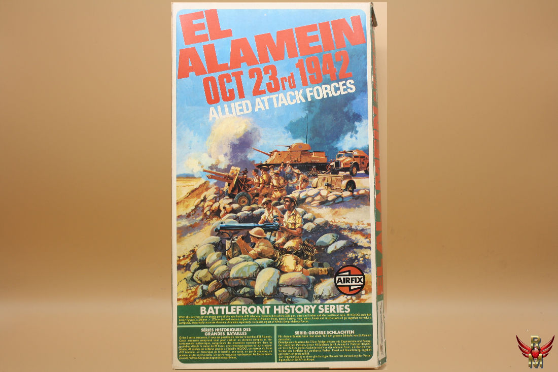 Airfix 1/76 El Alamein Oct 23rd 1942 Allied Attack Forces