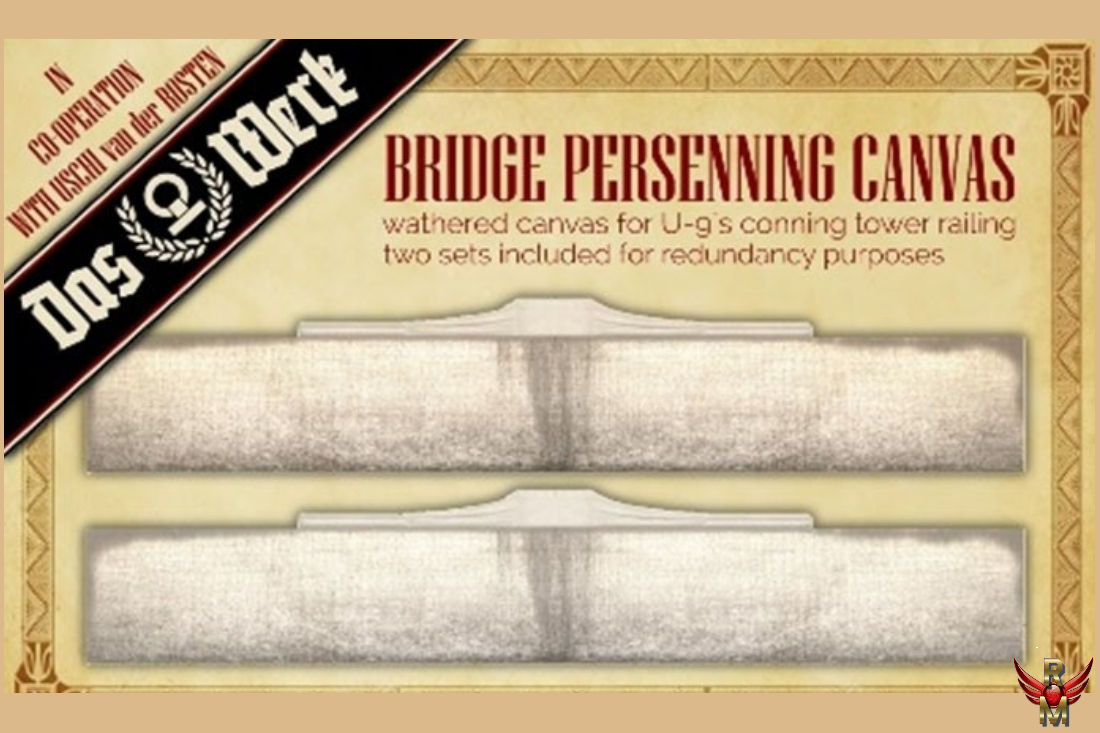 Das Werk 1/72 Bridge Persenning Canvas