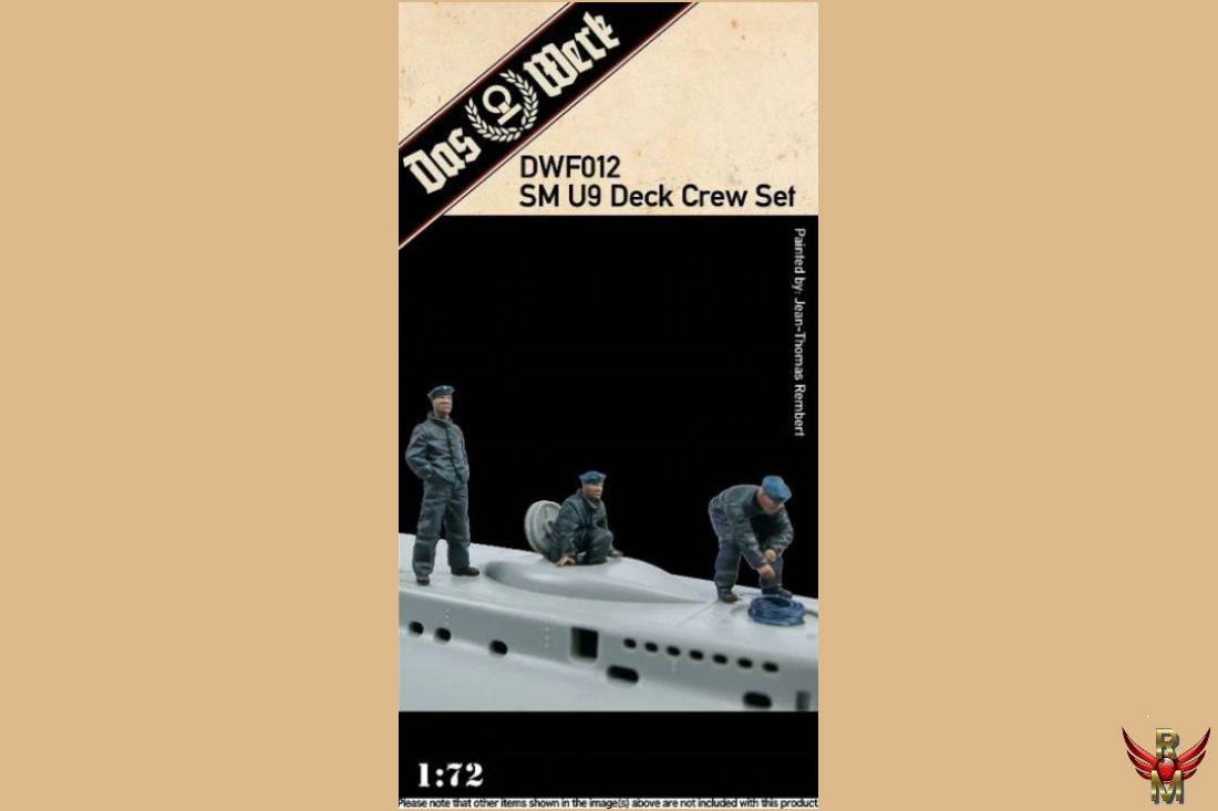 Das Werk 1/72 SM U9 Deck Crew Set