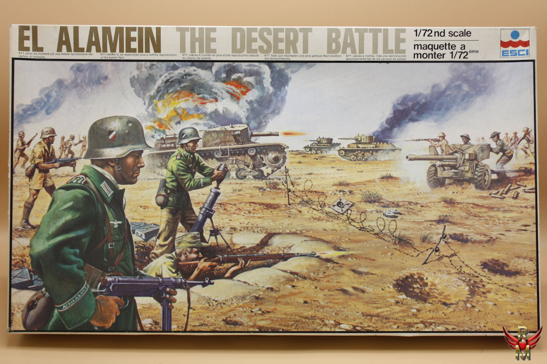 ESCI 1/72 El Alamein - The Desert Battle