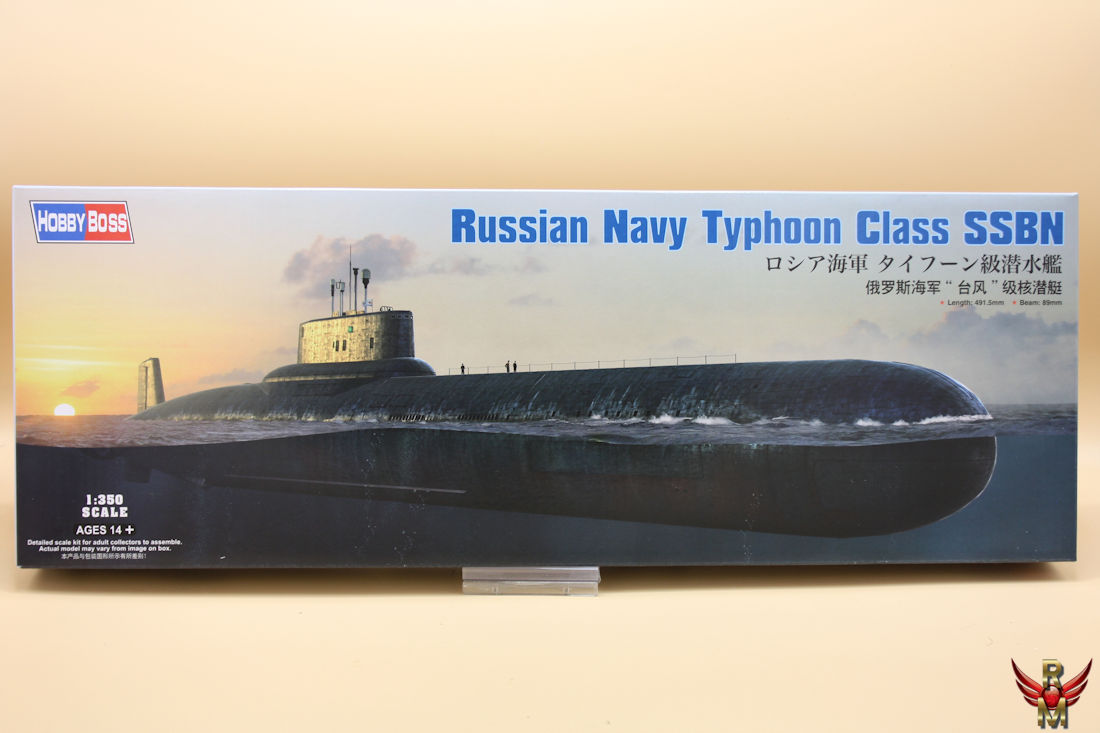 HobbyBoss 1/350 Russian Navy Typhoon Class SSBN