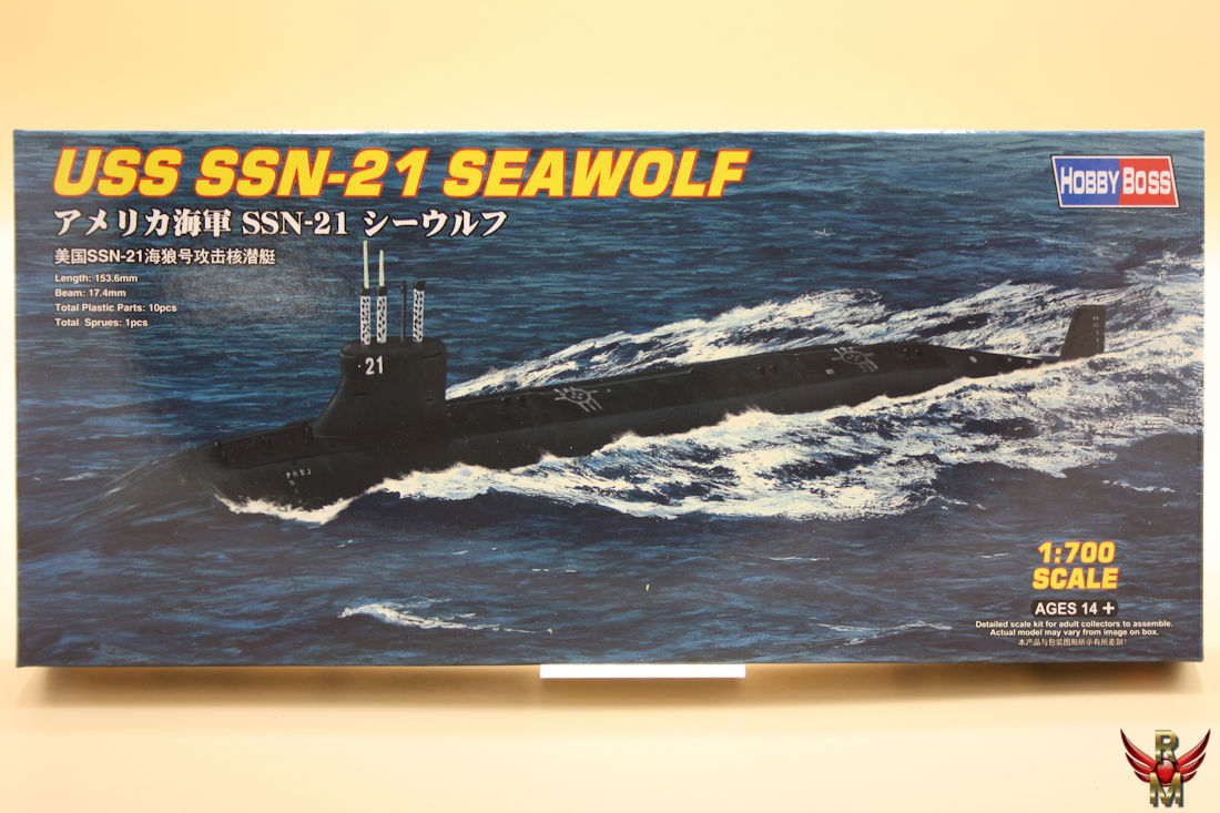 HobbyBoss 1/700 USS SSN-21 Seawolf