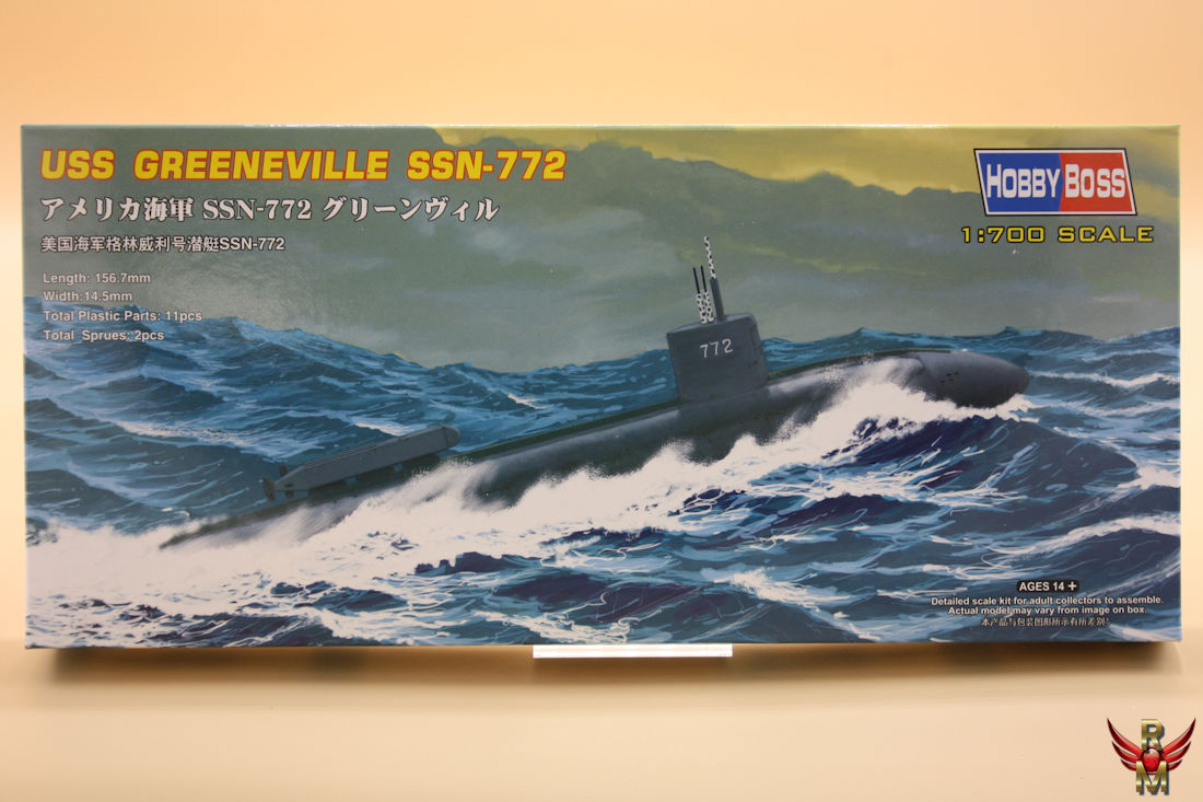 HobbyBoss 1/700 USS Greeneville SSN-772
