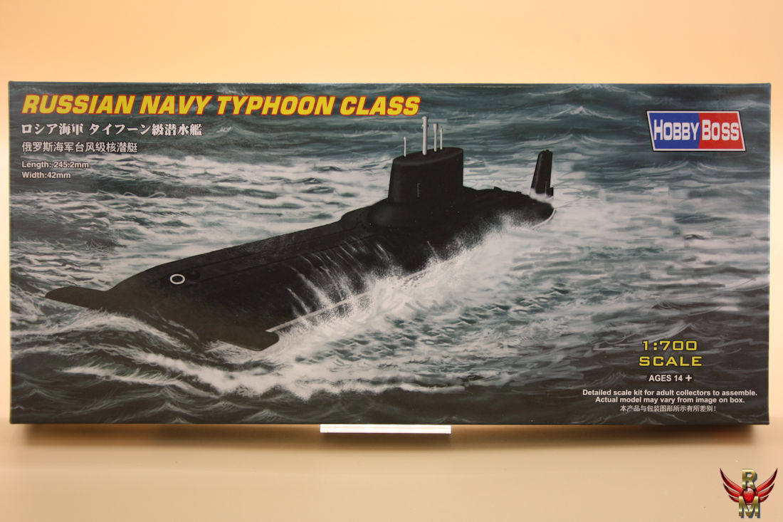 HobbyBoss 1/700 Russian Navy Typhoon Class