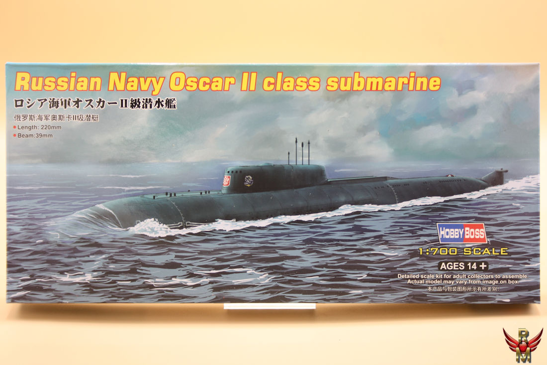 HobbyBoss 1/700 Russian Navy Oscar II class submarine