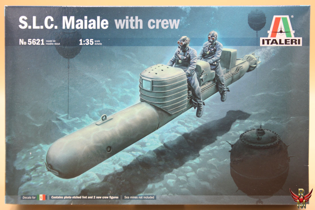 Italeri 1/35 SLC Maiale with crew