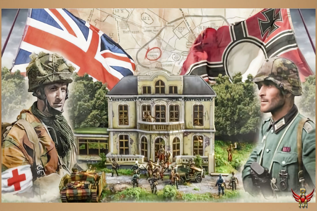 Italeri 1/72 1944 Market Garden Hartenstein Hotel